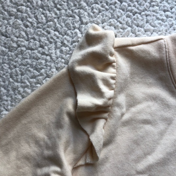 Lauren Conrad Ruffle Sweater Sweatshirt - Picture 2 of 6